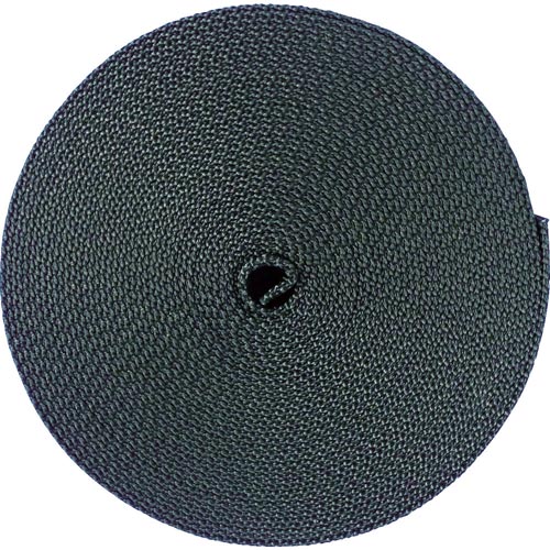 ナイロン平ベル1.6t×38mm×10m黒