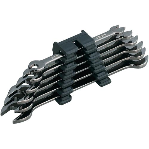 ミラータイプ両口スパナセット6丁組Cセット