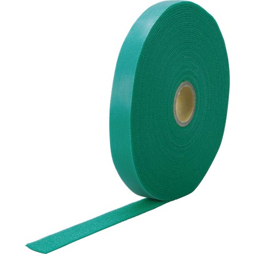 マジックケーブルロールタイ幅20mmX長さ10m緑