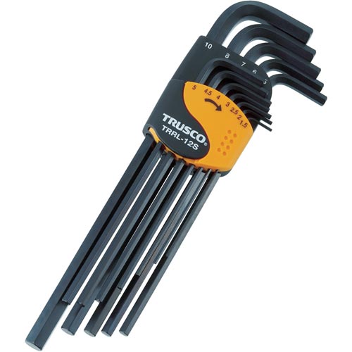 六角棒レンチセットロングタイプ12本組