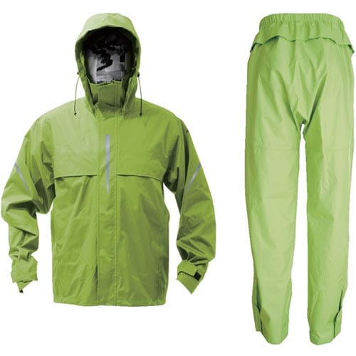 ベンチレーション(通気口)付レインスーツライムL