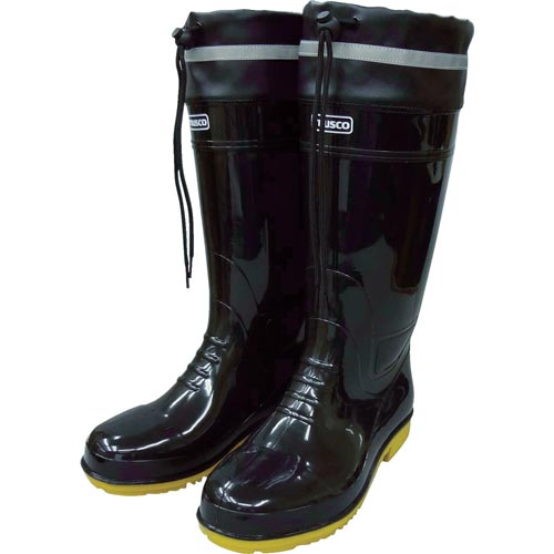 耐油安全ブーツフード付LL黒