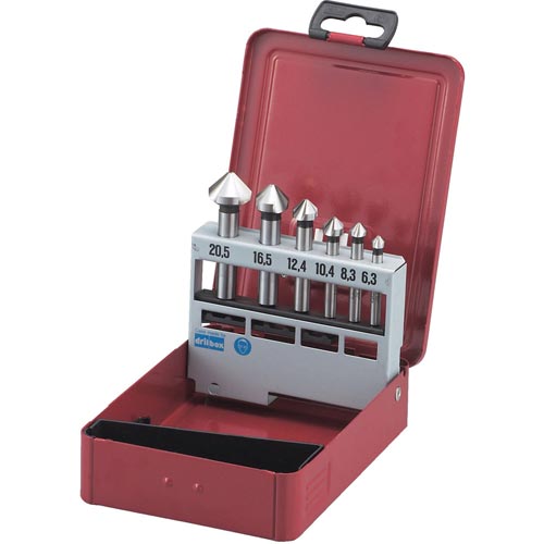 カウンターシンクセットコバルトハイス6本組