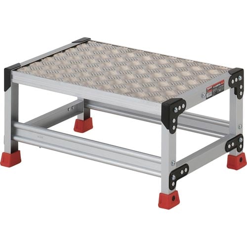 踏台アルミ製縞板タイプ寸法600X400XH300