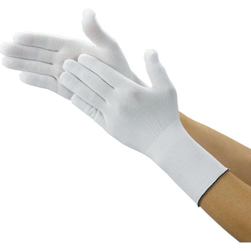 クリーンルーム用インナー手袋LサイズTPG312L