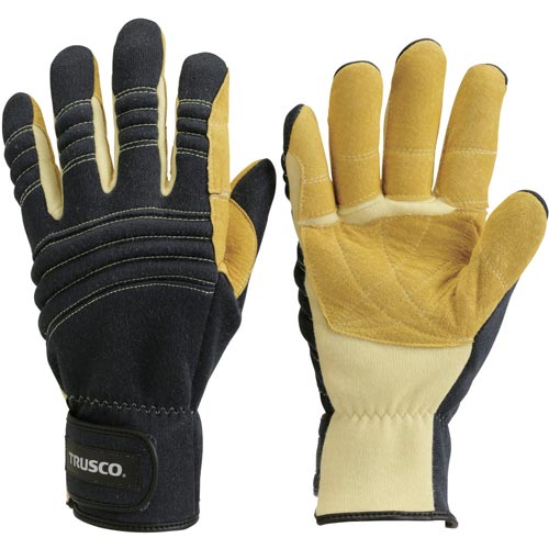 耐切創手袋防災レスキュー仕様Mネイビー