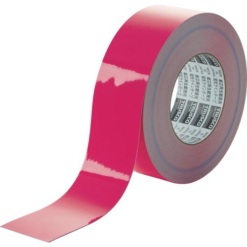 蛍光ラインテープ50mmx33mピンク