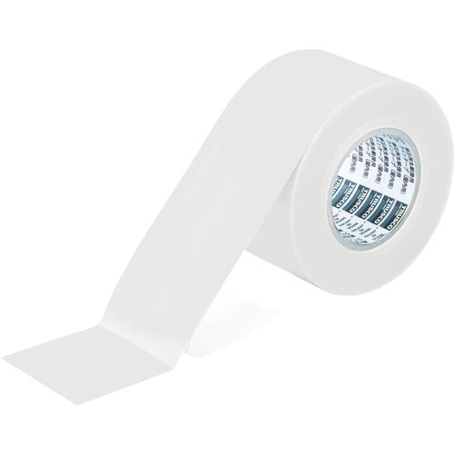 ラインテープ屋内用幅75mmX長さ50mホワイト