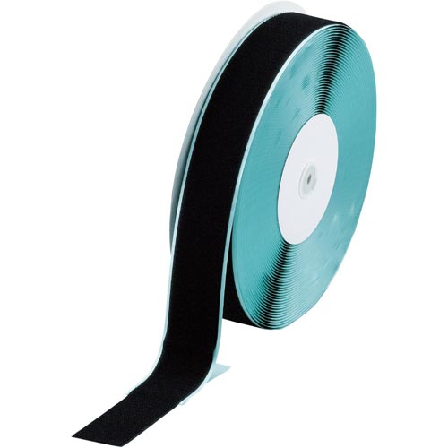 マジックテープR 糊付A側幅50mmX長さ25m黒