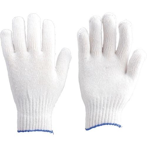 特紡軍手100双入