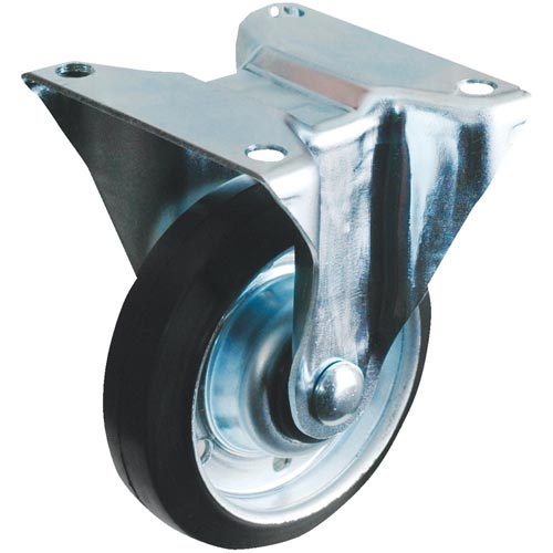 プレス製台車用キャスターΦ125固定