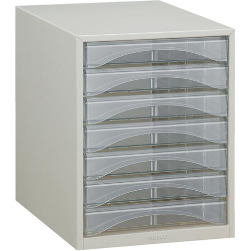 レターケースA4型・浅型タイプ7段