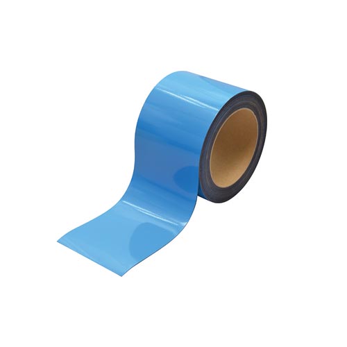 マグネットロール 10M巻き 100mm幅 青