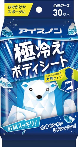 白元アース アイスノン 極冷えボディシート カウネット