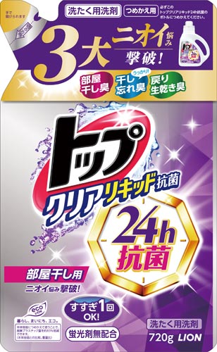 トップ クリアリキッド 抗菌 詰替720g×12