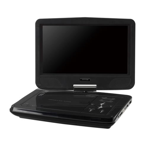 10型ワイドポータブルDVDプレーヤー