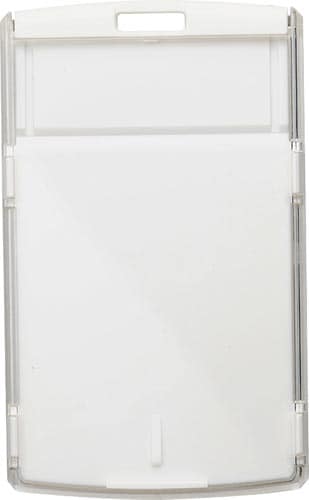 名札 ID カードハードケース タテ型 ホワイト