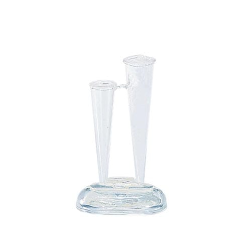 筆立て プラ筆立 2本立