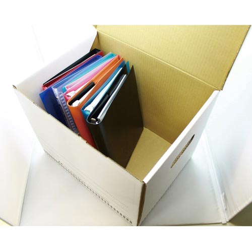 収納ボックス タフボックスドキュメント A3 黒