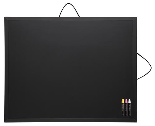 ブラックボード A2 つや消し チョークパステル付