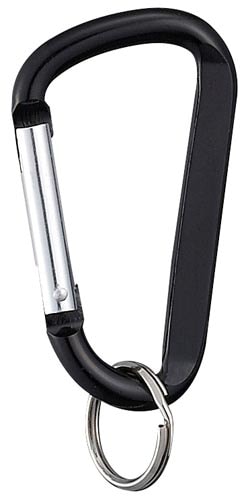 カラビナ 黒 60mm