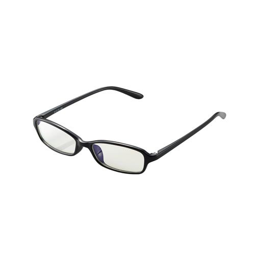 ブルーライトカット眼鏡クリアレンズ スクエア