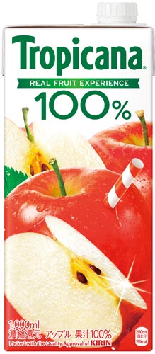 トロピカーナ アップル 1000ml 6本