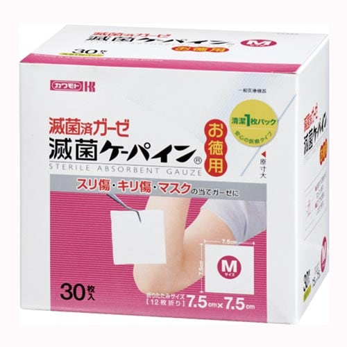 滅菌ケーパイン得々 M 30枚 5箱入