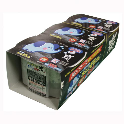 水とりぞうさん 炭 550ml 3個パック