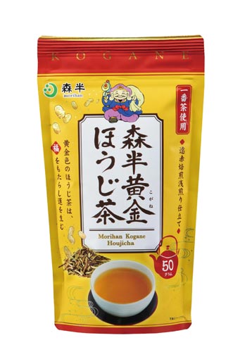 森半森半黄金ほうじ茶50g×3