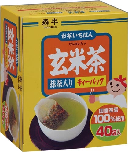森半 お茶いちばん抹茶入り玄米茶 2g×40P