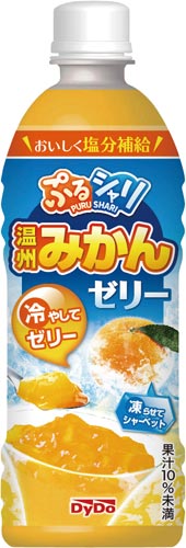 ぷるシャリ温州みかんゼリー 490ml 24本
