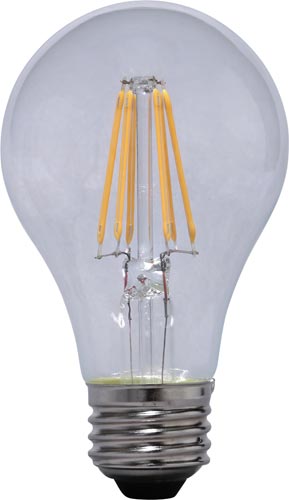 LEDフィラメント電球 E26 電球色 60形