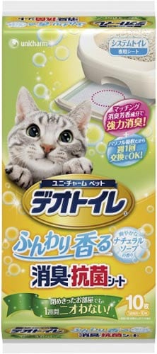 デオトイレふんわり香る消臭抗菌シートNS10枚×4