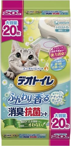 デオトイレふんわり香る消臭抗菌シートNG20枚×6