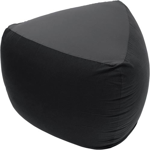 三角フィットソファ 本体(カバー付き) BK