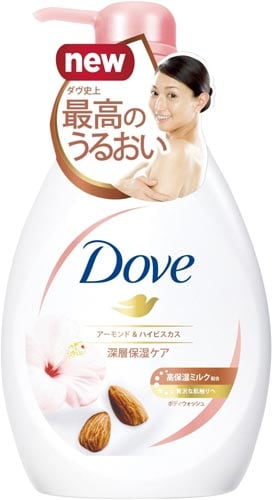 ダヴボディWリッチケアアーモンドハイビスカスポンプ