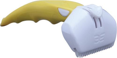 ペット用ブラシFOOLEE 犬用 M イエロー