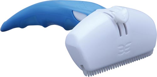 ペット用ブラシFOOLEE 犬用 L ブルー
