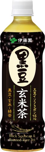 黒豆玄米茶500ml 24本