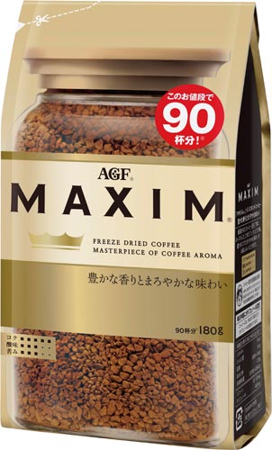 味の素agf マキシム インスタントコーヒー フリーズドライコーヒー 詰め替え用エコパック カウネット 味の素agf マキシム インスタントコーヒー フリーズドライコーヒー 詰め替え用エコパック カウネット