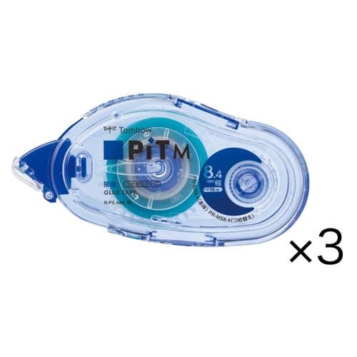 テープのり ピットテープMS8.4 3個パック