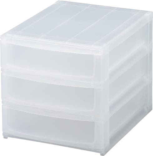 ナチュラ ポスデコA4浅3段 クリア