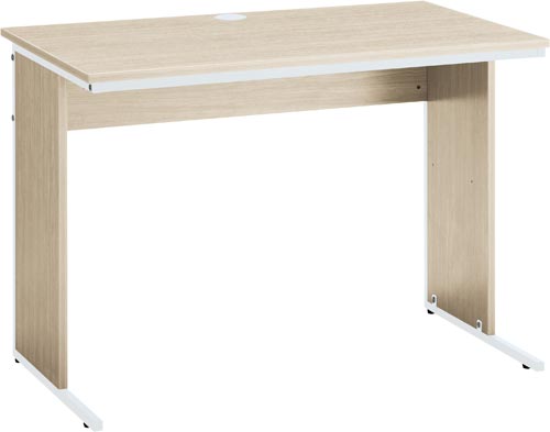 ワーキングデスク平机奥600幅1000ナチュラル