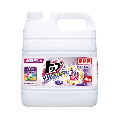 トップクリアリキッド 抗菌 業務用 4kg×3