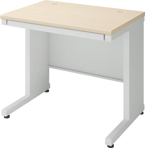 インベント平机奥行600幅800ナチュラル脚WH