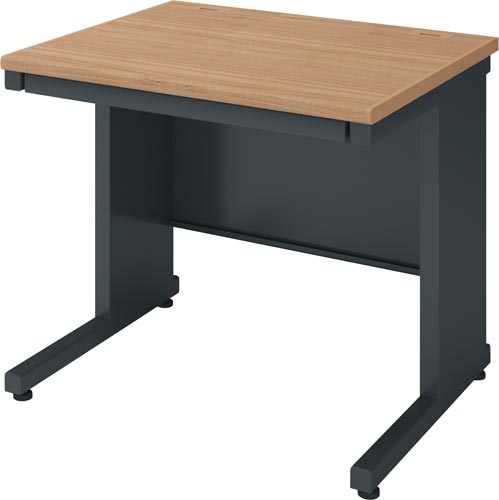 インベント平机奥行700幅800ラスティック脚BK