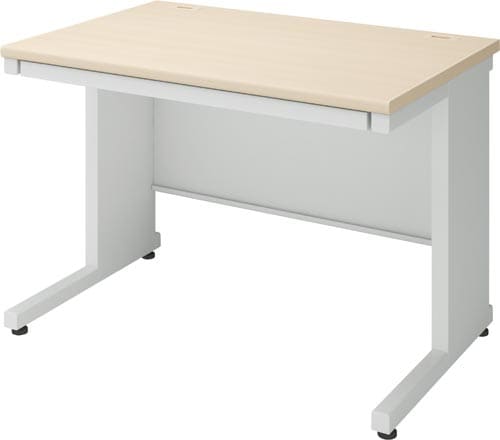 インベント平机奥行700幅1000ナチュラル脚WH