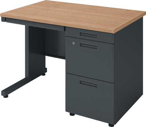 ×インベント片袖奥700幅1000ラスティック脚B