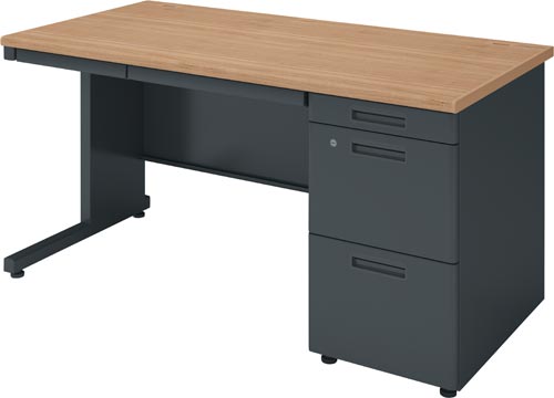 ×インベント片袖奥700幅1400ラスティック脚B